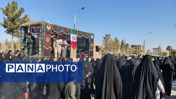  بدرقه باشکوه شهید خوشنام دفاع مقدس در سرخس