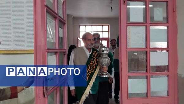 مدرسه سیدالشهداء ۲ مهاجران، میزبان خادمان امام رضا (ع)