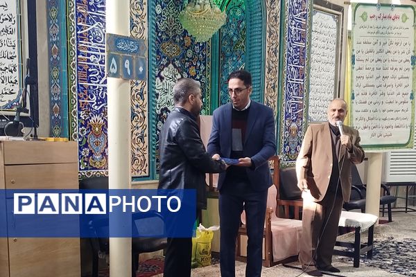 گرامیداشت شهادت حضرت زینب (س) و آیین یادواره شهید امیرحسین زمانی در مسجد ولیعصر(ع)اسلامشهر