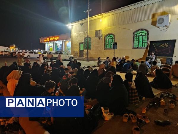 مراسم یادبود جانباختگان حادثه‌ تلخ اسکله شهید رجایی در شهرک هوایی بندرعباس 