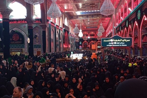 چند گام با مردم در پیاده روی اربعین