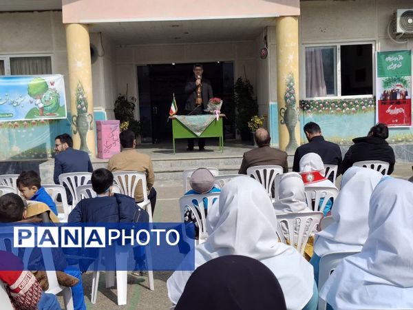 روز درختکاری و نیکوکاری در دبستان ارشاد قائمشهر