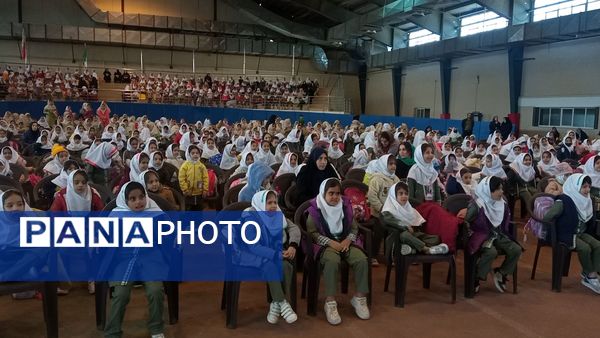 مراسم یادبود شهید حسن طهرانی‌مقدم در هفته فرهنگی در سالن دومیدانی برادران شهید مظفر ملارد