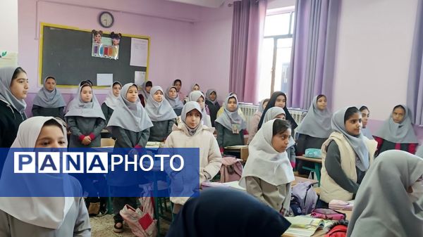 بازدید شورای اجتماعی محله لشکر از دبستان پنجم مهر