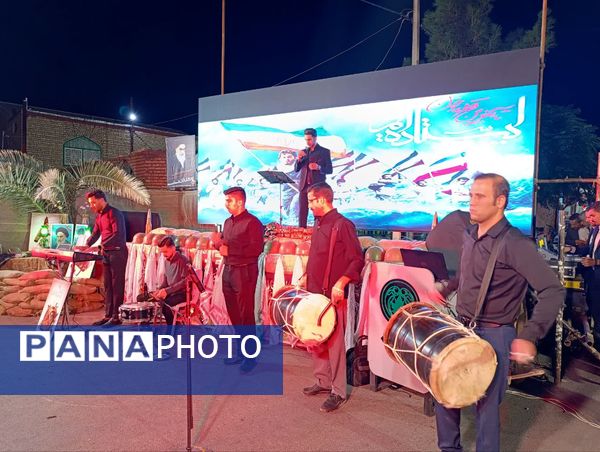 گرامیداشت ۲۲ شهید محله فردوسی با تجلی وحدت مردم و مسئولان خلیل آباد 