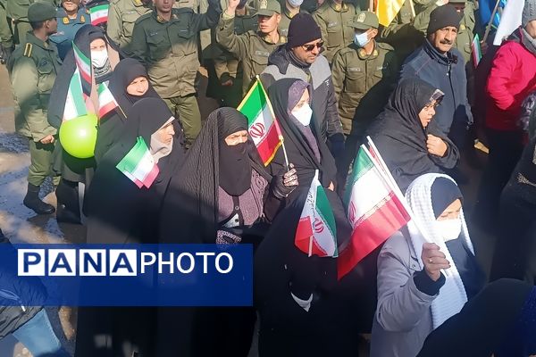 راهپیمایی ۲۲ بهمن در نیشابور 