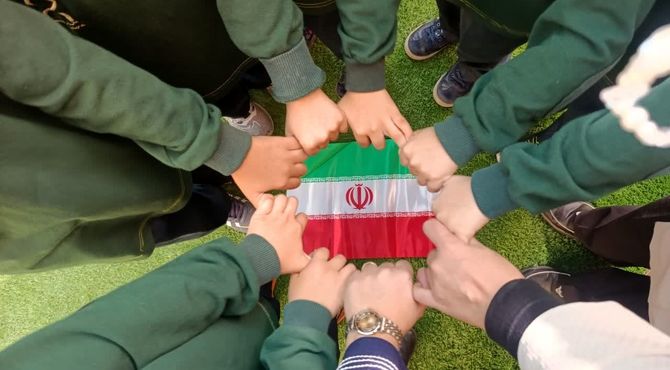 برنامه ویژه روز دانش آموز ۱۳ آبان در دبستان پسرانه حضرت جوادالائمه(ع)