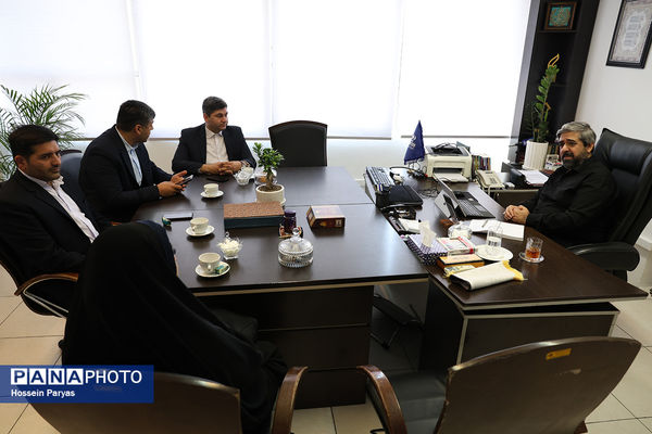 دیدار مسئولان سازمان دانش‌آموزی و خبرگزاری پانای آذربایجان شرقی با مدیرعامل خبرگزاری پانا