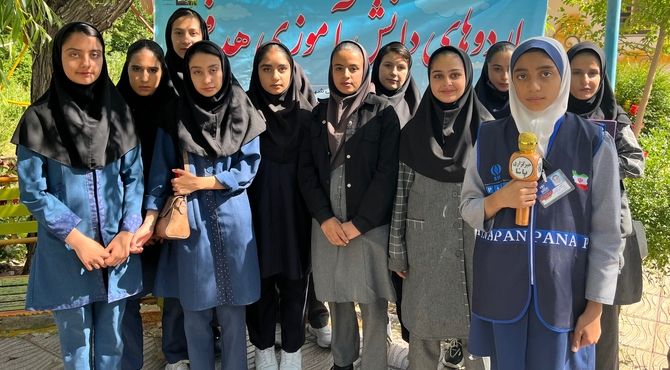 اردوی «تمشک» الگوی موفق مهارت‌آموزی و هویت‌سازی برای دانش آموزان شمال فارس در آباده 