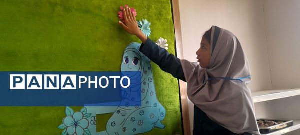 آماده‌سازی نمازخانه آموزشگاه زهرا عبداللهیان ارغا 