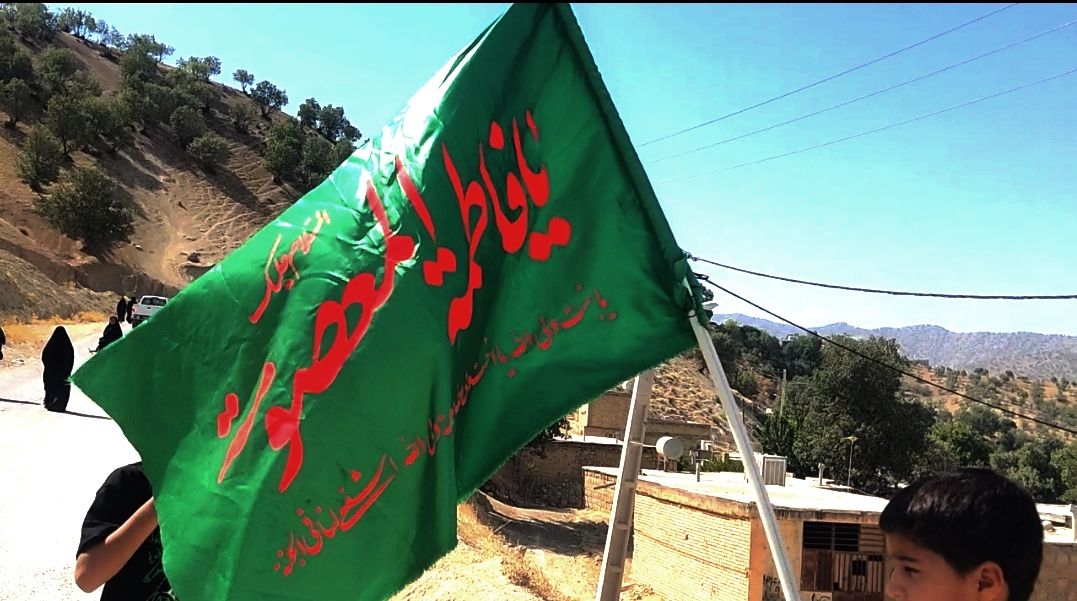 مراسم پیاده‌روی جاماندگان اربعین حسینی در میانکوه 
