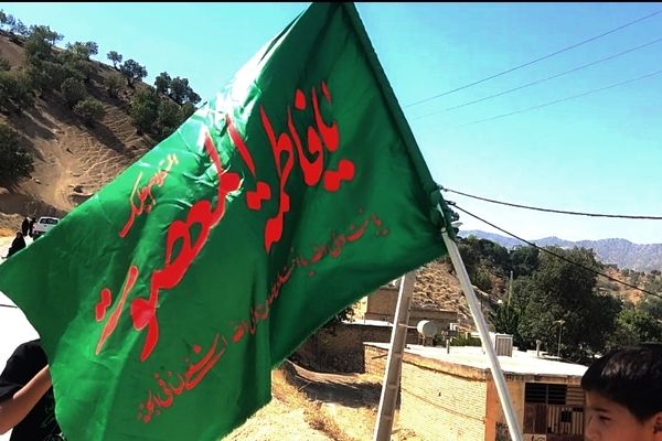 مراسم پیاده‌روی جاماندگان اربعین حسینی در میانکوه 