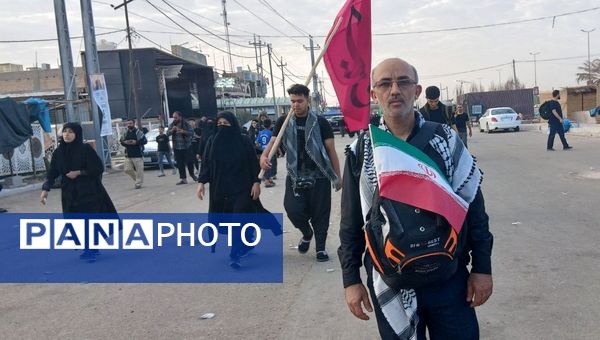  پیاده‌روی اربعین از نجف تا کربلای معلی 