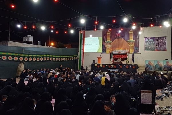 مراسم بزرگداشت شهدای جنگ تحمیلی