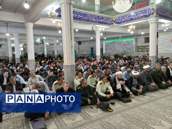 مراسم باشکوه یادواره شهدای شهرستان اسدآباد