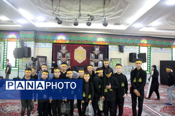 سوگواره احلی‌من‌العسل در شهرستان سمنان 