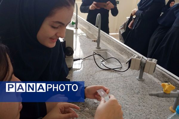 بازدید دانش آموزان دبیرستان حضرت ولیعصر (عج) ناحیه یک ری از پژوهش‌سرای رازی 