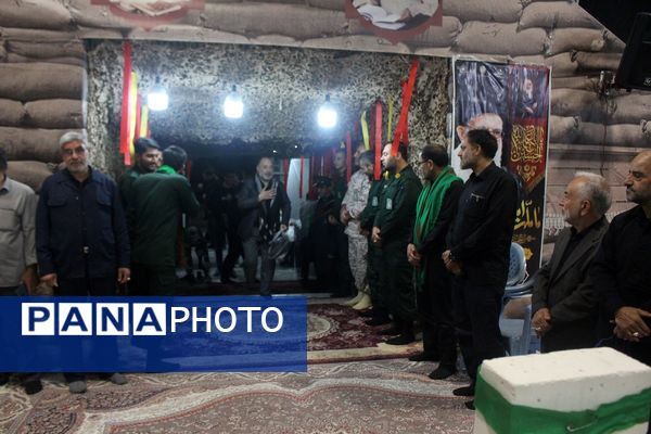 مراسمی به یاد شهدا در ایام رحلت حضرت معصومه(س)