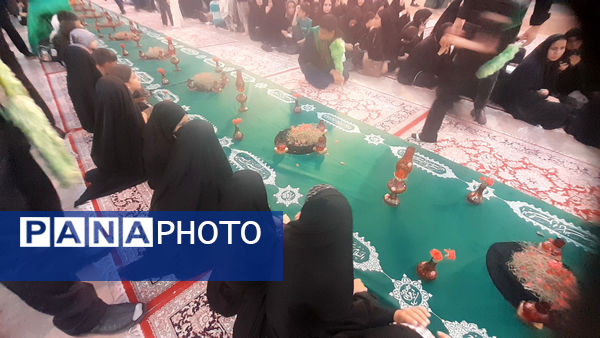 مراسم عزاداری سالروز شهادت حضرت رقیه(س) در قم