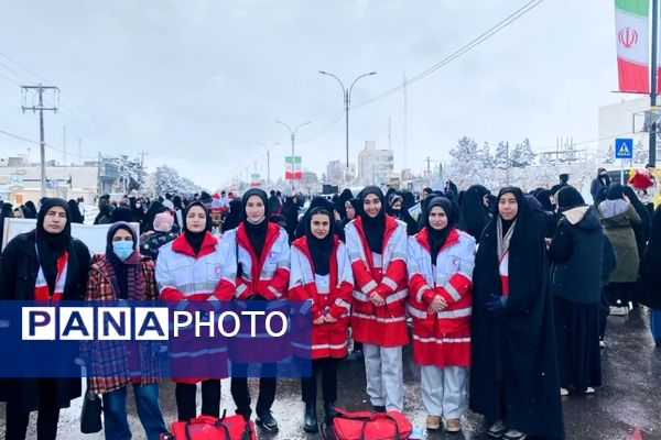 سرمای زمستان با حضور پرشور مردم تربت جام گرم شد