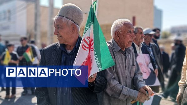 حضور پرشور مردم کهگیلویه و بویراحمد در راهپیمایی «بشارت نصر» در حمایت از مقاومت اسلامی