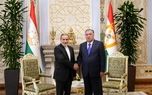 دیدار و گفت‌وگوی عراقچی با رئیس‌جمهور تاجیکستان