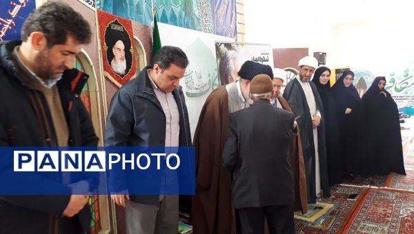  مراسم معنوی اعتکاف و تجلیل از پدران شهید در الشتر و فیروزآباد