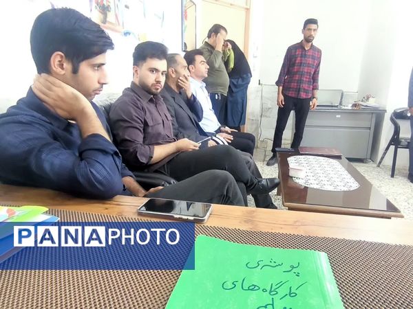 بازدید مسئولین آموزش و پرورش  از دبستان شهید پسندیده فدافن