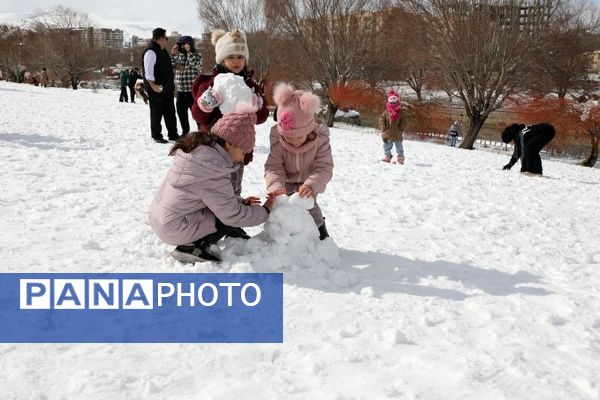 جشنواره آدم برفی در ارومیه