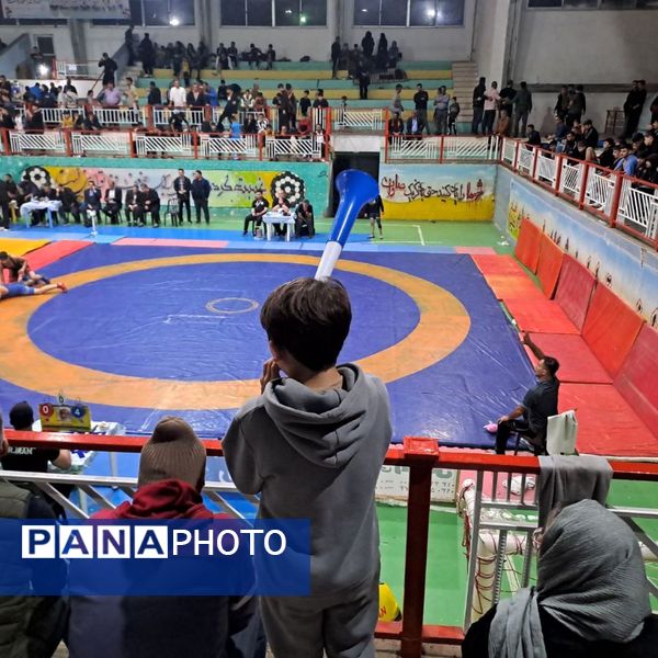 برگزاری مسابقات کشتی نونهالان استان گیلان در املش