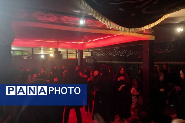 محفل دانش آموزی مقدامه در سوگ شهادت دختر سه‌ساله امام حسین(ع)