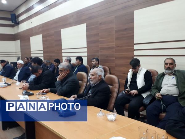 تجلیل و قدردانی از خیرین و خادمین موکب قمر بنی هاشم آشخانه 