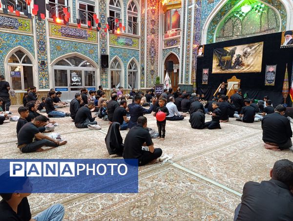 برگزاری مراسم شب سوم عزاداری اباعبدالله(ع) در تکیه ابوالفضلی نیشابور
