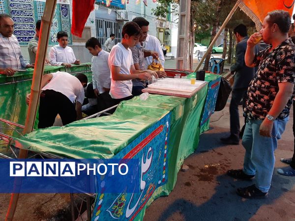 برگزاری مراسم جشن عید غدیر خم در مسجد حضرت صاحب الزمان (عج)