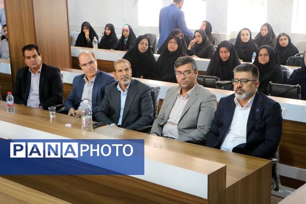 آیین تکریم و معارفه رئیس آموزش‌وپرورش شهرستان سامان