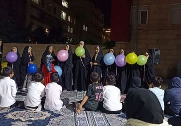 جشن ولادت امام رضا (ع) در مسجد آفرینش 