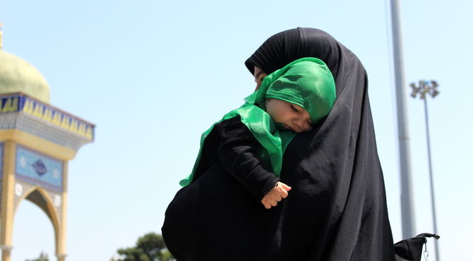 مصلی گرگان میزبان کودکان شیرخواره شد