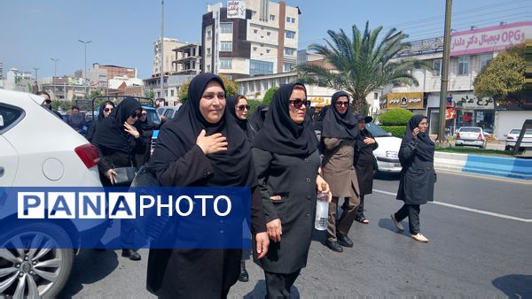 مراسم سوگواری امام حسین(ع) توسط کارکنان صنعت نفت محمودآباد
