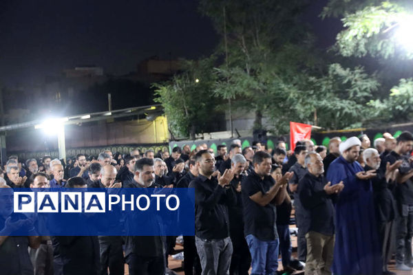 حضور دانش‌آموزان و معلمان در هیئت فرهنگیان اسلامشهر