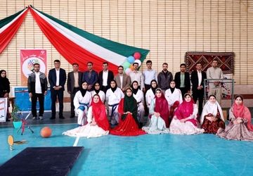 شهرستان لردگان غرق در صدای گامهای قهرمانان آینده!