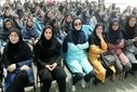 زنگی برای قدر دانی، نغمه ای برای  معلم در دبیرستان معلم شهرستان آباده