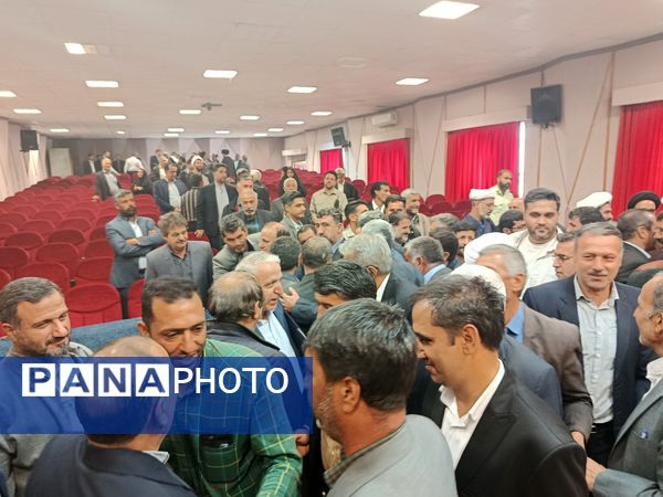 تودیع و معارفه بخشدار منطقه رضویه 