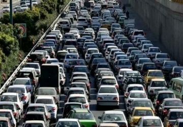 ترافیک صبحگاهی سیزدهمین روز آبان 