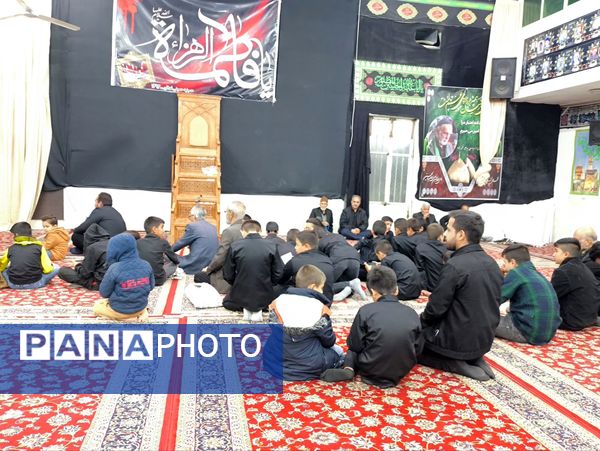 فاطمیه در تکیه حسینی فدافن شور جوانی  شعور دینی