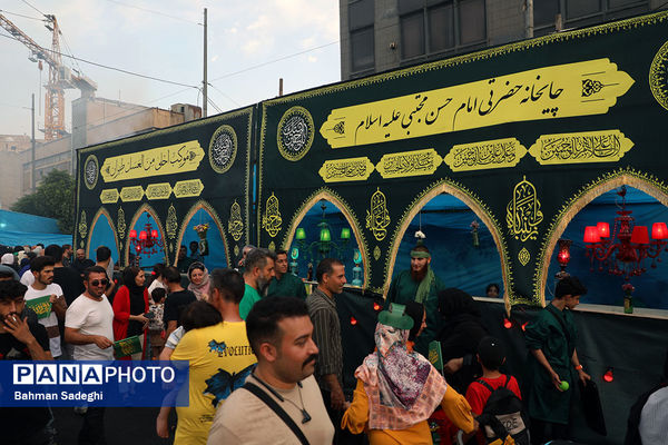 مهمونی ۱۰ کیلومتری غدیر در تهران    