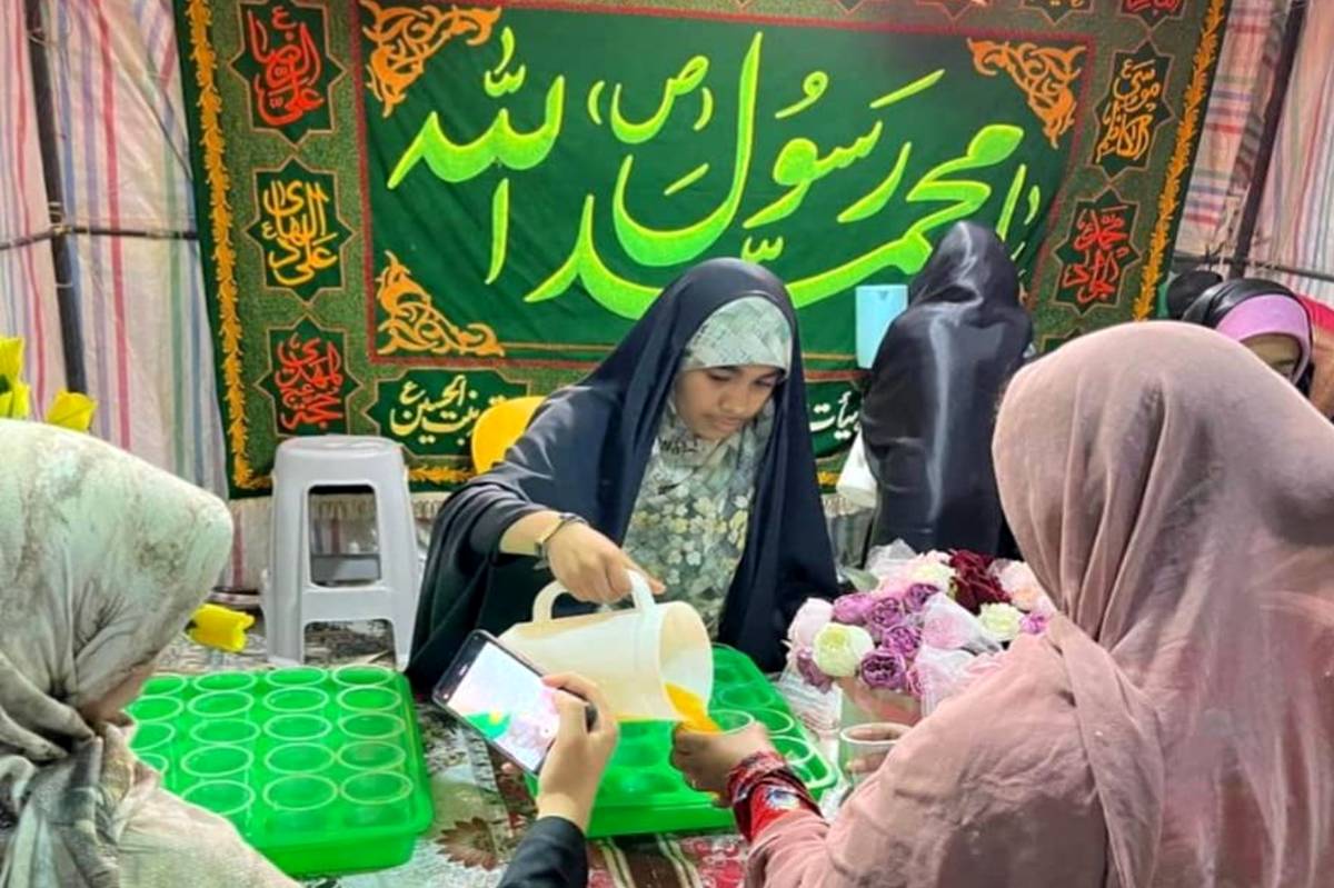 موکب دههکرامت در میناب برپا شد