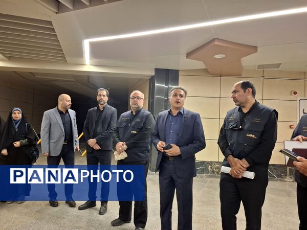 تور خبری بازدید از اقدامات ستاد دهه آخر صفر شهرداری مشهد