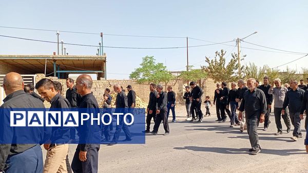 پیاده روی جاماندگان اربعین از روستای نقاب تا امامزاده سید حسن روستای میر آباد