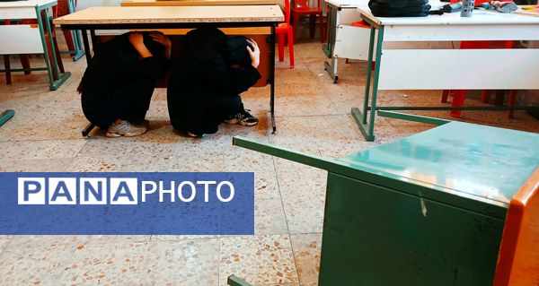 هنرستان جنت فارسان میزبان مانور زلزله