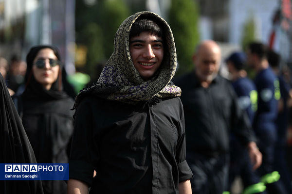 حضور کودکان و نوجوانان در جاماندگان اربعین حسینی - تهران